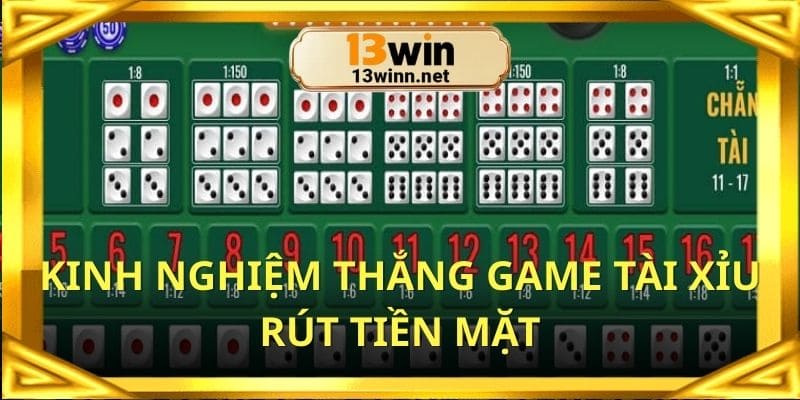 Kinh nghiệm chiến thắng tài xỉu online hiệu quả từ chuyên gia